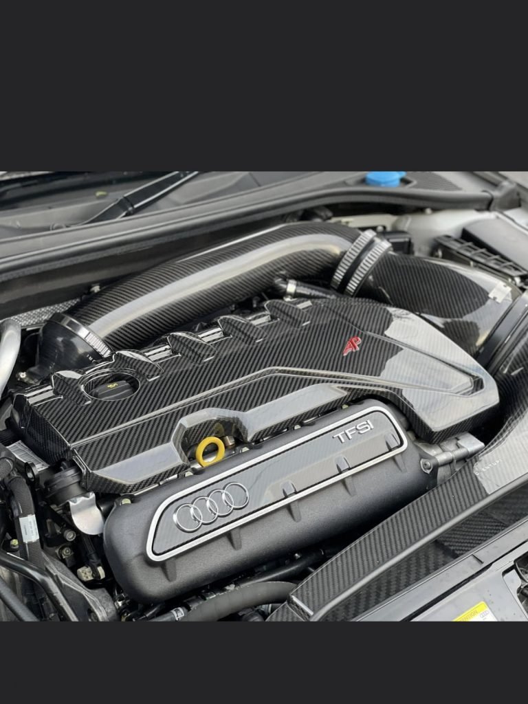 carbon fibre engine cover