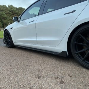 Model 3 Carbon Fibre Side Skirts – Tesla Profile Enhancement & Aero Upgrade
