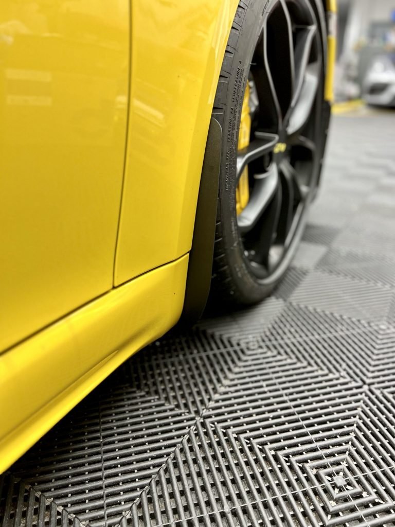 Porsche mud flaps