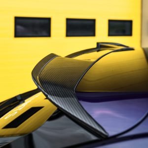 RSQ8 Carbon Roof Spoiler – Audi RSQ8 Rear Upper Spoiler in Dry Carbon Fibre