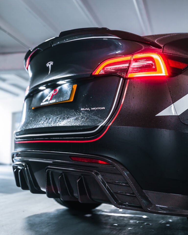 Tesla Carbon Fibre Rear Diffuser