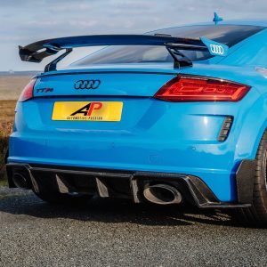 Carbon Fibre Rear Diffuser – Audi TTRS 8S FL 2020+ Aerodynamic Upgrade
