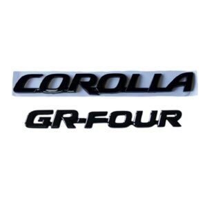 Corolla GR Rear Badge Set