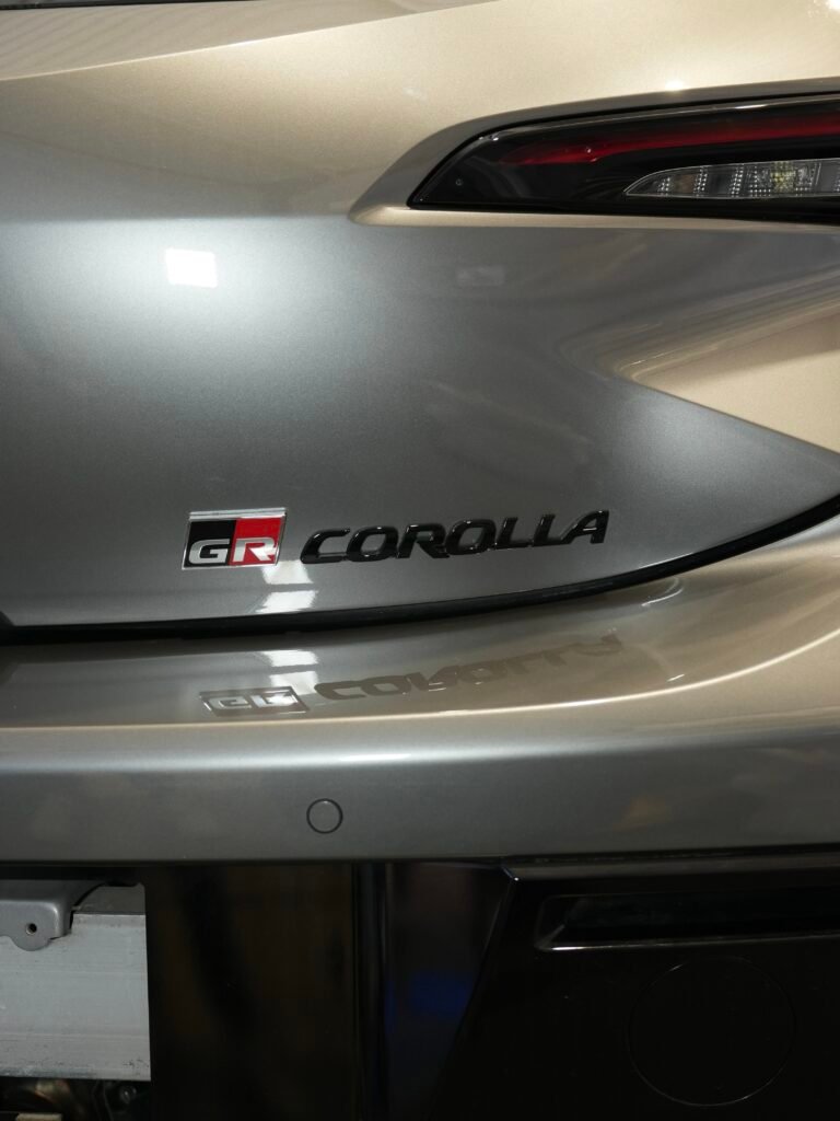 Corolla GR Rear Badge Set