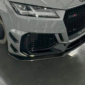 TTRS 8S Front Aero – Dry Carbon Splitter Package for 2019+ Facelift
