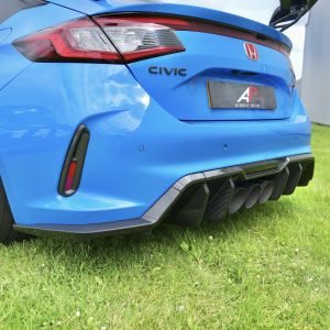 FL5 Carbon Rear Diffuser – Dry Carbon Upgrade for Honda Civic Type R