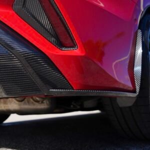 AUDI RS3 8Y GEN 2 - CARBON REAR BUMPER AERO TRIMS SEDAN (FL GEN 2 8.5)